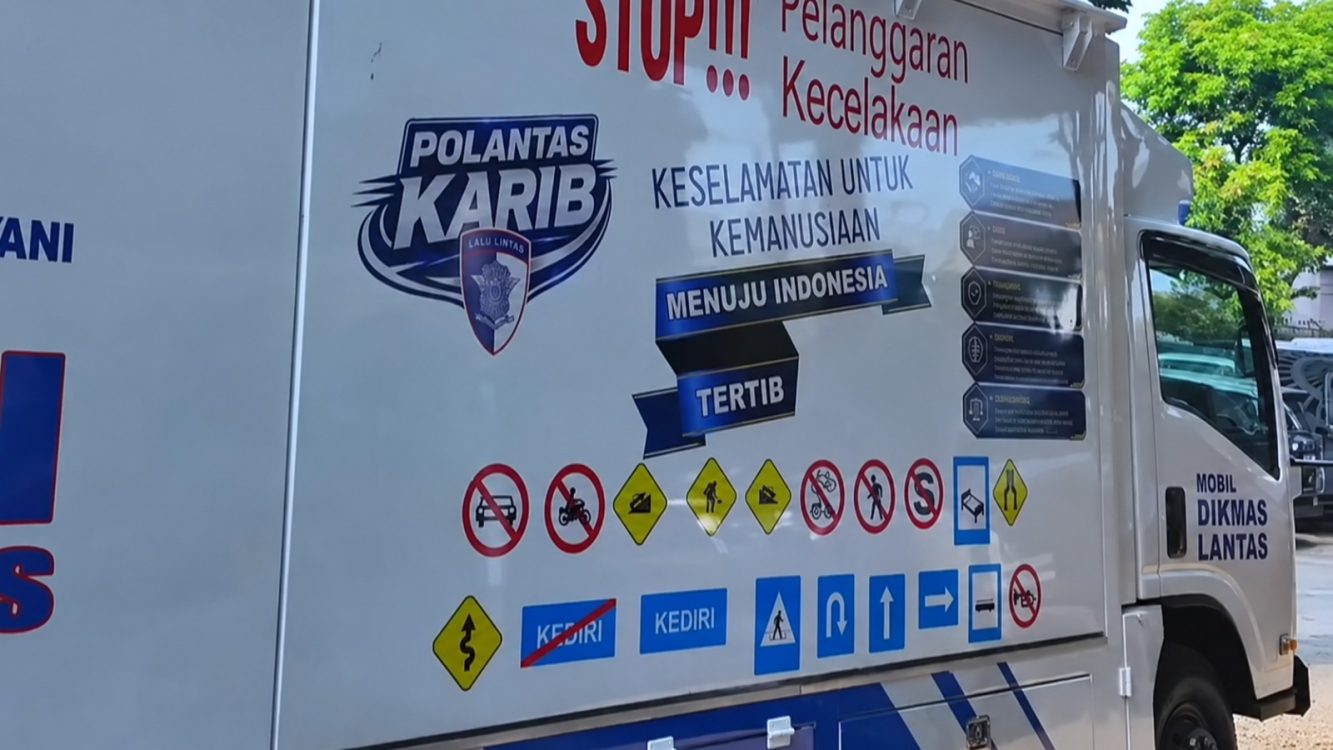 Mobil Dikmas Korlantas Polri Dilengkapi 3 Layar hingga Videotron, Sasar Edukasi Masyarakat