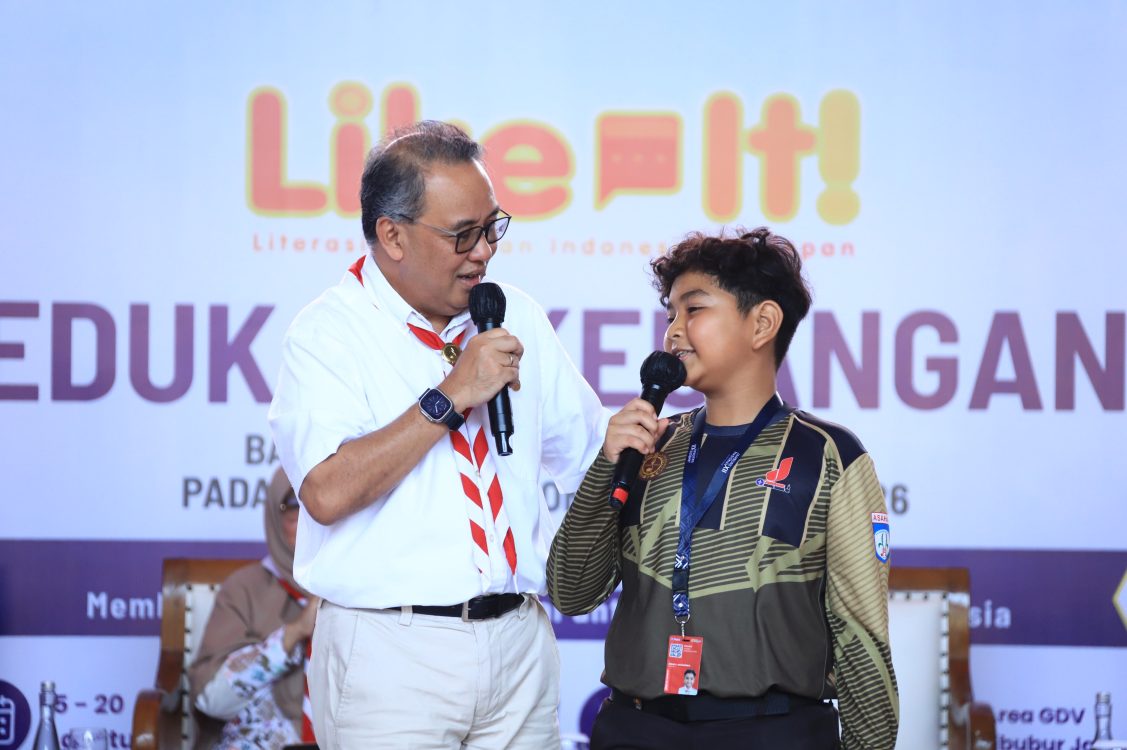 : Berbagai kegiatan literasi keuangan yang menargetkan generasi muda terus digelar OJK, seperti agenda Program Literasi Keuangan Indonesia Terdepan (LIKE IT) 2026 yang digelar di dalam rangkaian Jambore Nasional XII Tahun 2026 di Buperta Cibubur, Jakarta, Selasa (18/8/2026). (Dok. OJK)