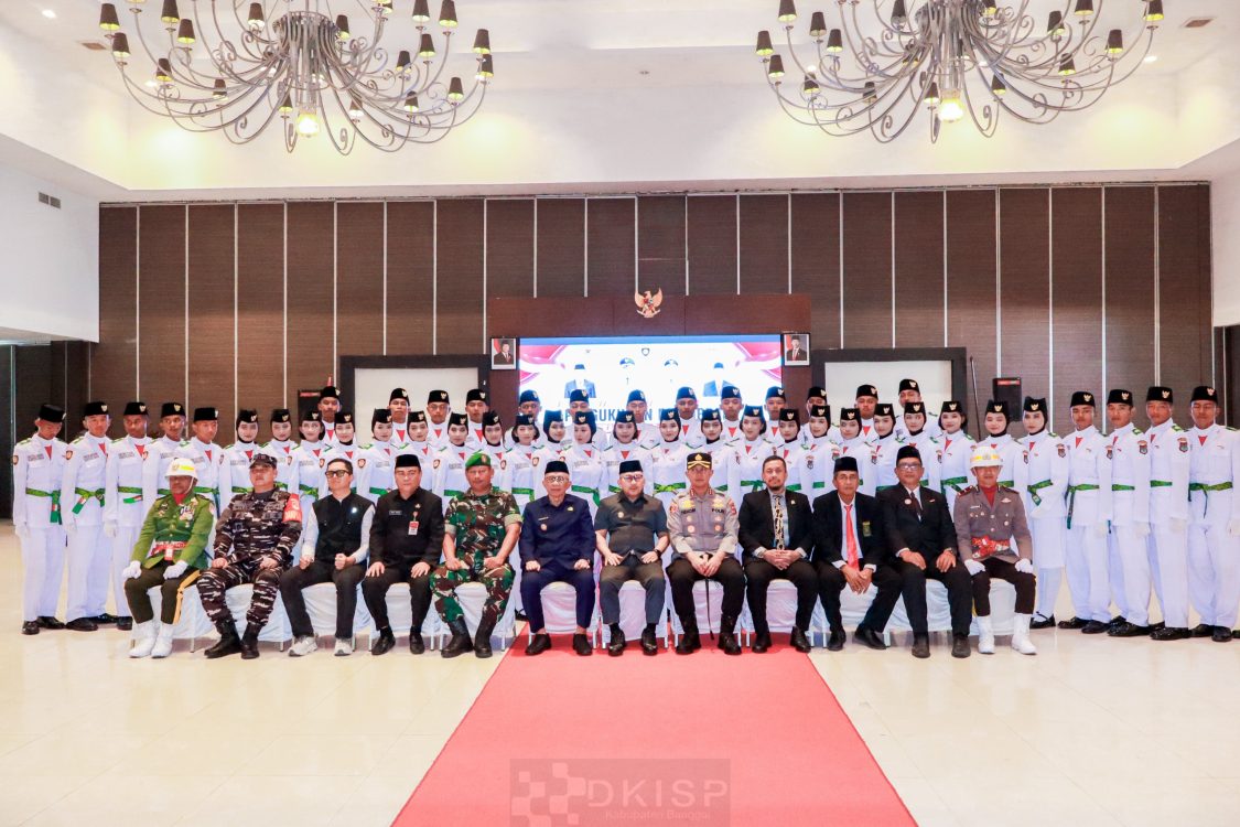 : Pengukuhan Calon Pasukan Pengibar Bendera Pusaka (Paskibraka) Kabupaten Banggai Tahun 2026