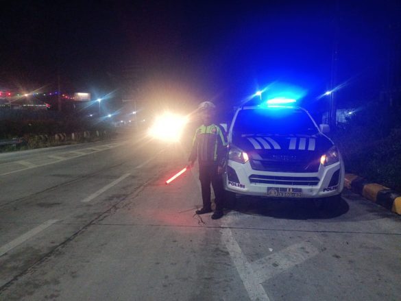 Patroli Begal dan Balap Liar, Sisir Jalur Siantar-Perdagangan, Satlantas Polres Simalungun