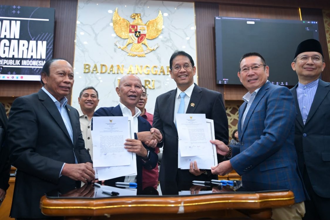 : Pemerintah dan Badan Anggaran (Banggar) DPR RI menyelesaikan Pembicaraan Tingkat I Rancangan Undang-Undang tentang Pertanggungjawaban atas Pelaksanaan Anggaran Pendapatan dan Belanja Negara (RUU P2 APBN) Tahun Anggaran 2025. (Dok. Kemenkeu)