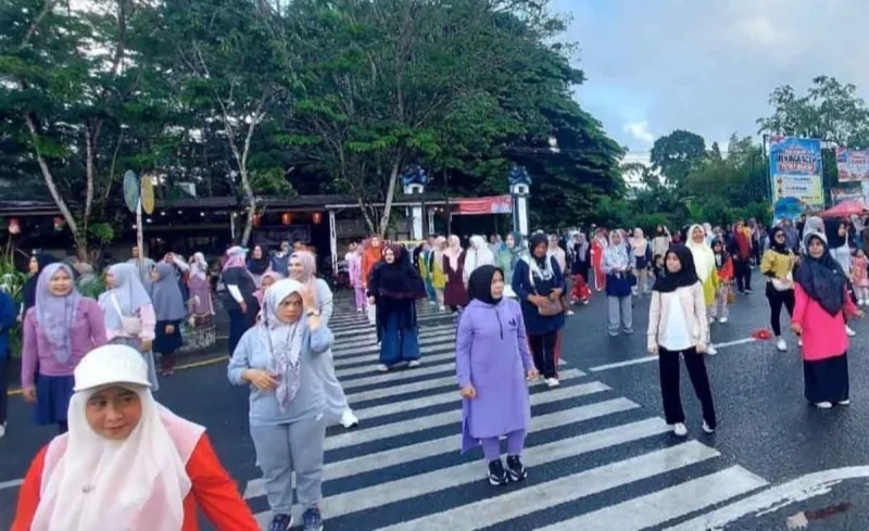 : Kegiatan car free day Minggu (23/8/2026) di Simeulue. (Humas Pemkab Simeulue)