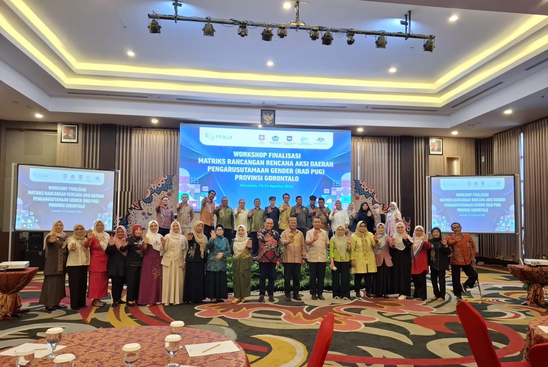: Rencana Aksi Daerah Pengarusutamaan Gender (RAD-PUG) Provinsi Gorontalo Tahun 2025–2029. (foto PPID)