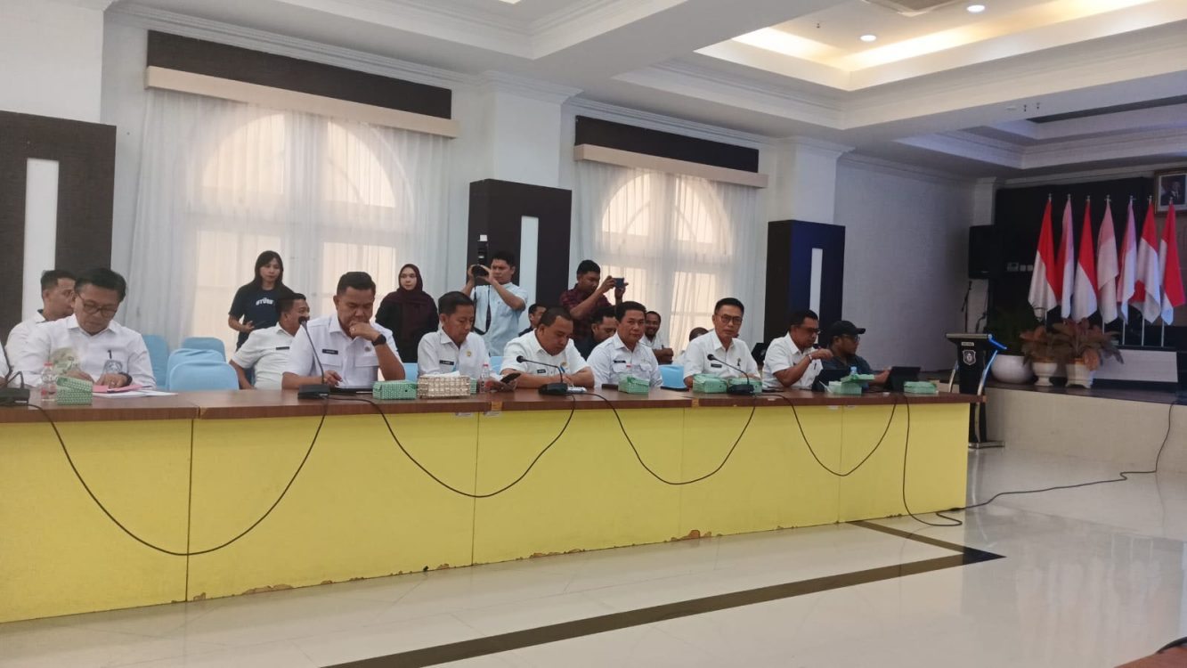 : Rapat persiapan pelaksanaan Gorontalo Karnaval Karawo dan Gorontalo Half Marathon yang akan digelar pada September dan Desember 2026. (foto owan)