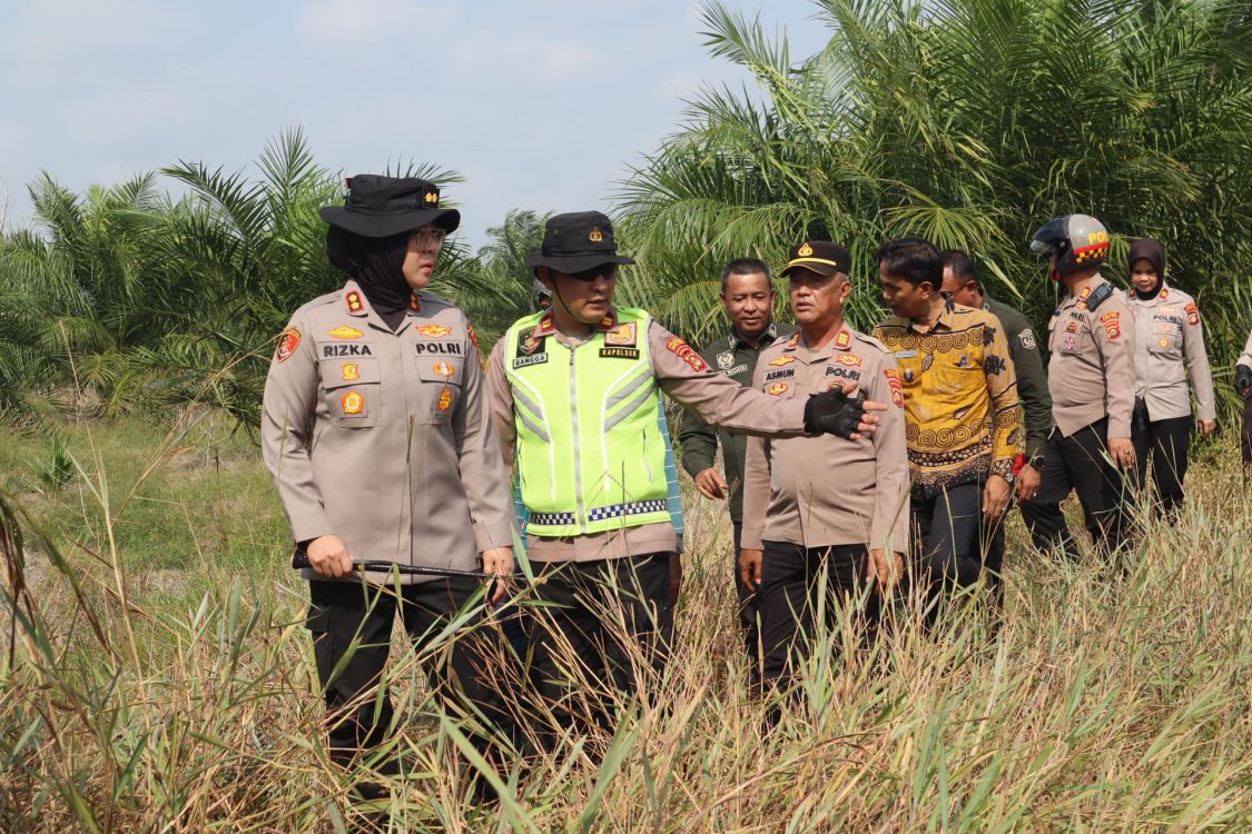 Perkuat Kesiapsiagaan Hadapi Karhutla, Polda Sumsel Pantau Lahan Gambut Gunakan Drone