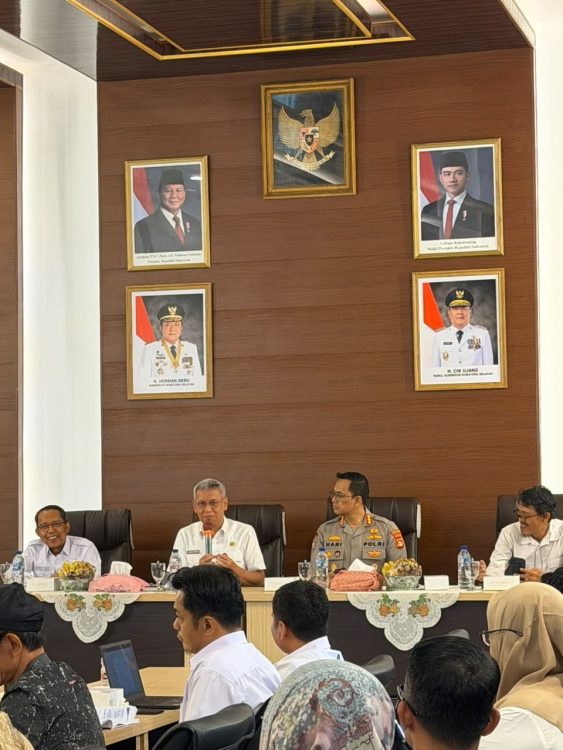 Perkuat Ketahanan Pangan Nasional, Polda Sumsel Gelar Rakor Swasembada Bawang Putih