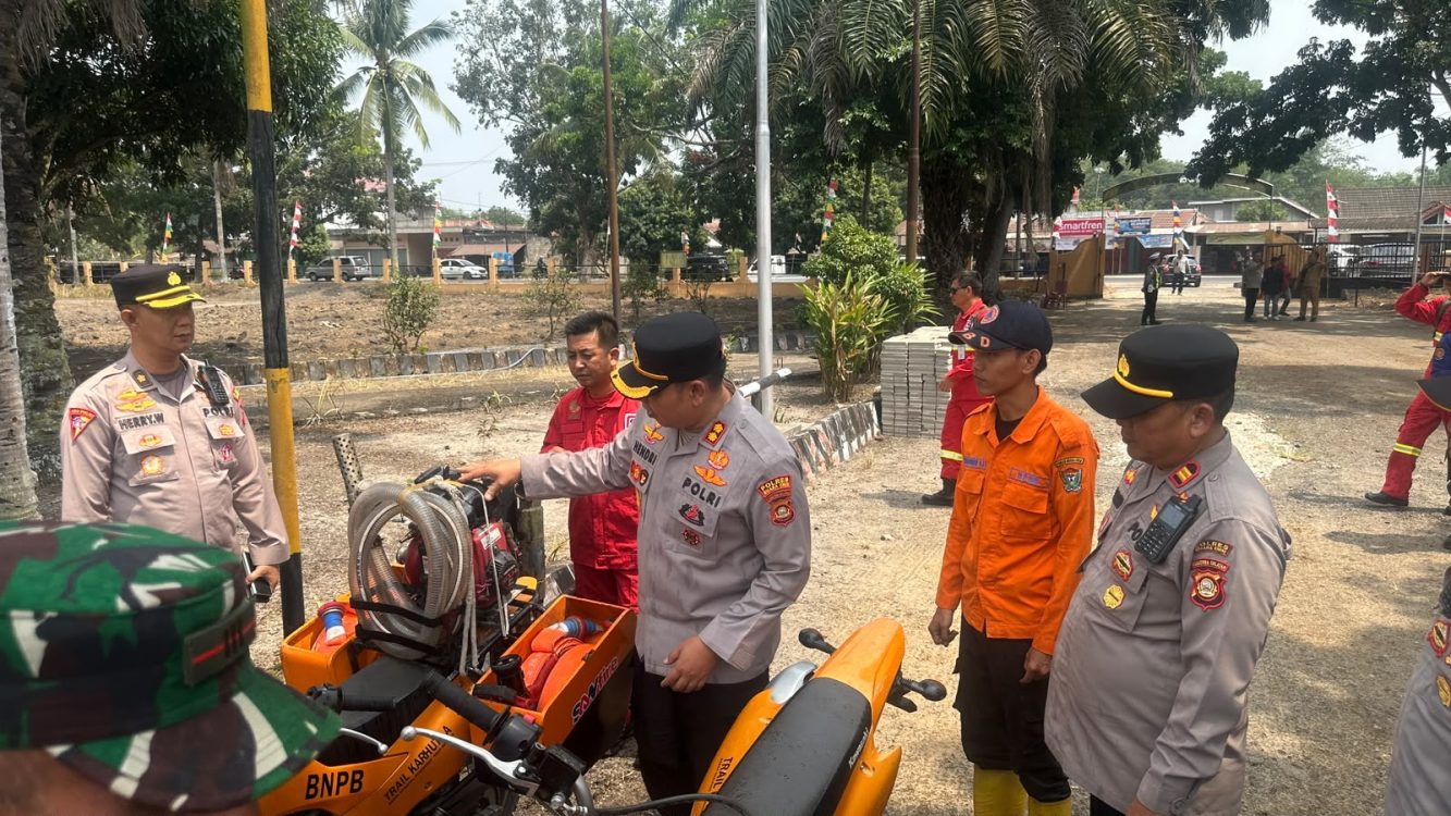 Perkuat Langkah Mitigasi, Polda Sumsel Ajak Masyarakat Bersatu Cegah Karhutla di Muara Enim