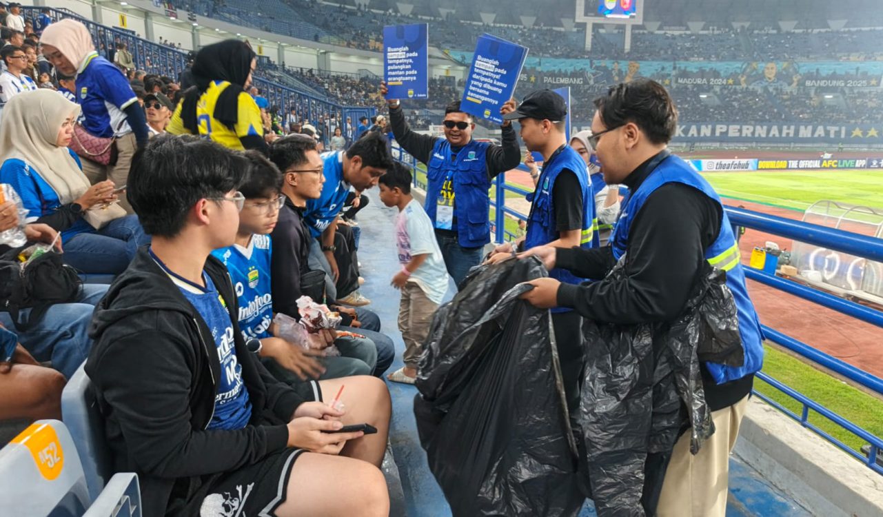 Persib Dan Jubelo Kelola 654 Ton Sampah Sepanjang 202526