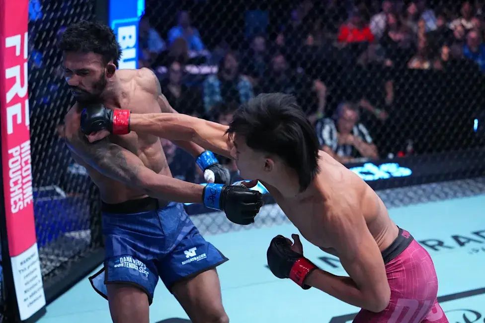 Petarung Indonesia Bilal Hasan Sukses Menang TKO Bungkam Petarung India