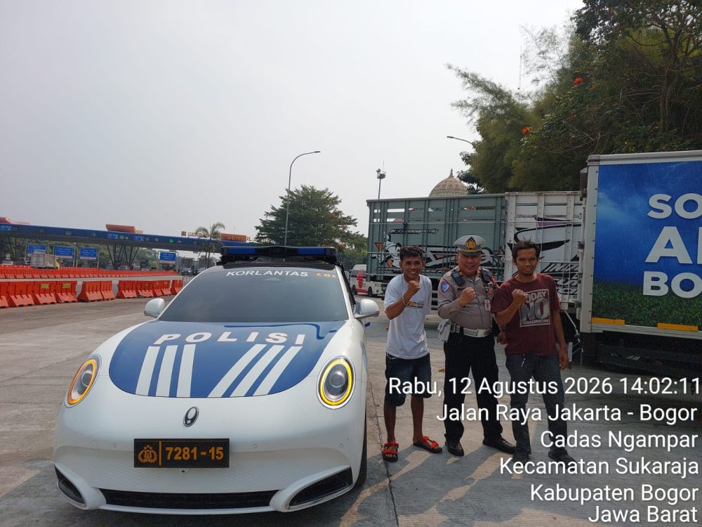 Polantas KARIB, Cara Humanis PJR Tol BORR-Bocimi Edukasi Pengemudi
