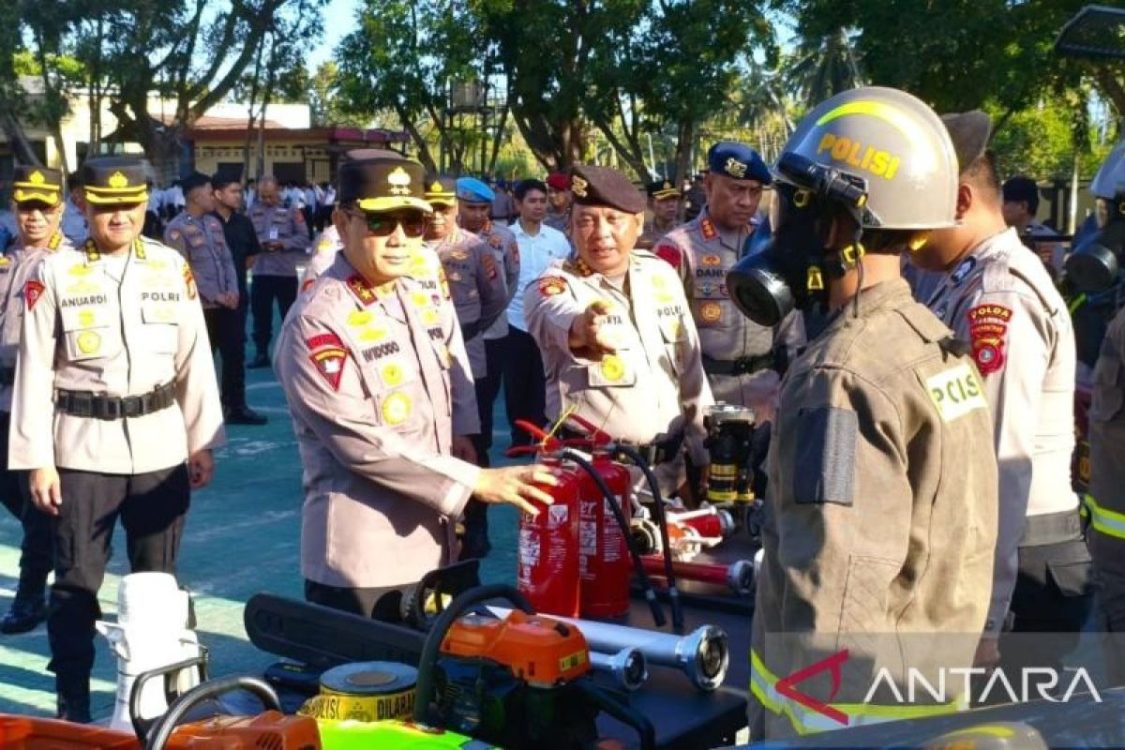 Polda Gorontalo Siagakan Personel Antisipasi El Nino dan Karhutla
