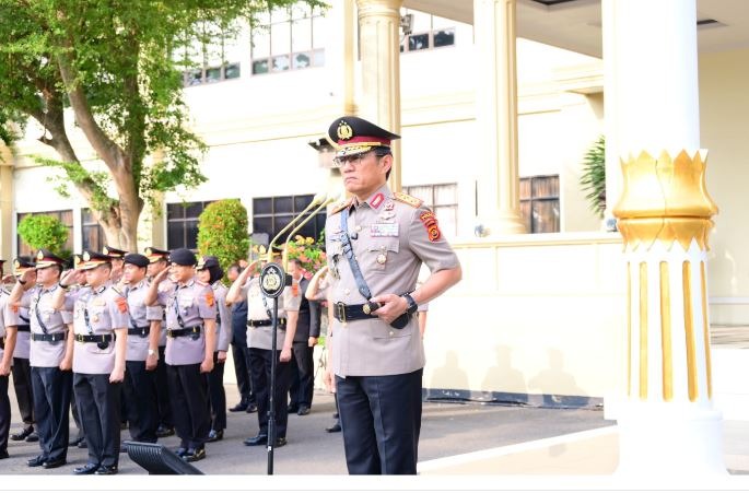 Polda Jambi Gelar Upacara Hari Juang Polri, Kapolda: Jadikan Sejarah sebagai Pedoman Pengabdian