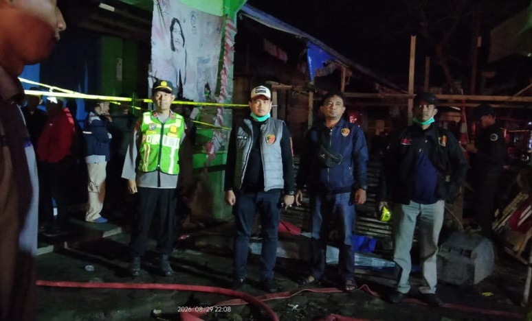 Polda Jateng Selidiki Penyebab Kebakaran di Pasar Belik