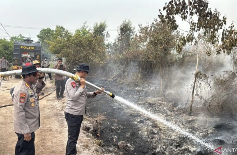 Polda Kalteng Manfaatkan Ribuan Sumur Bor untuk Atasi Karhutla