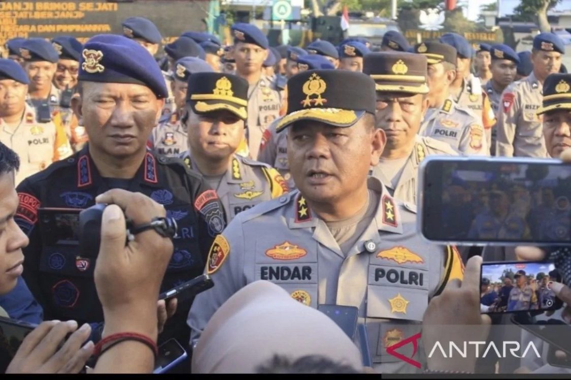 Polda Kaltim Kirim 190 Personel Brimob Bantu Penanganan Karhutla di Kalbar