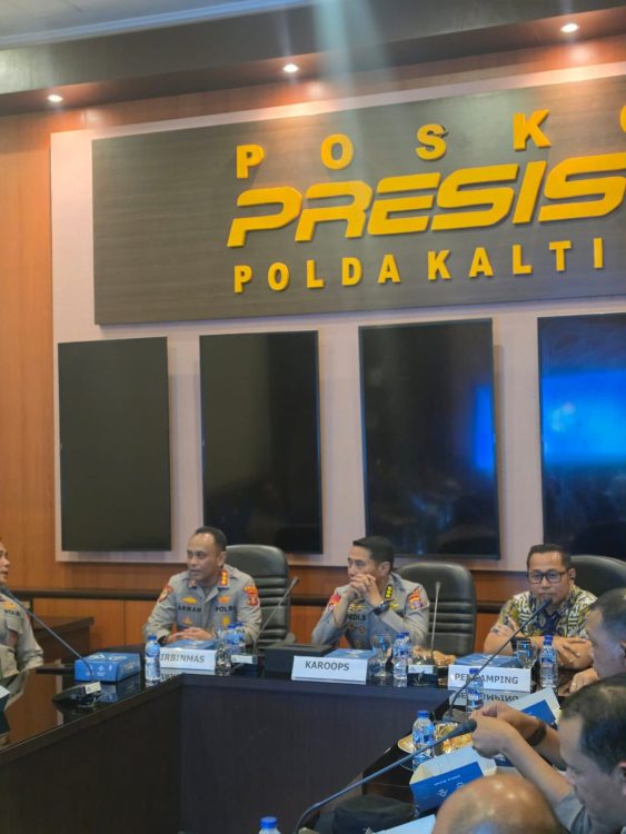 Polda Kaltim Sambut Satgas Edukasi Polri, Perkuat Upaya Pencegahan Karhutla di Masyarakat