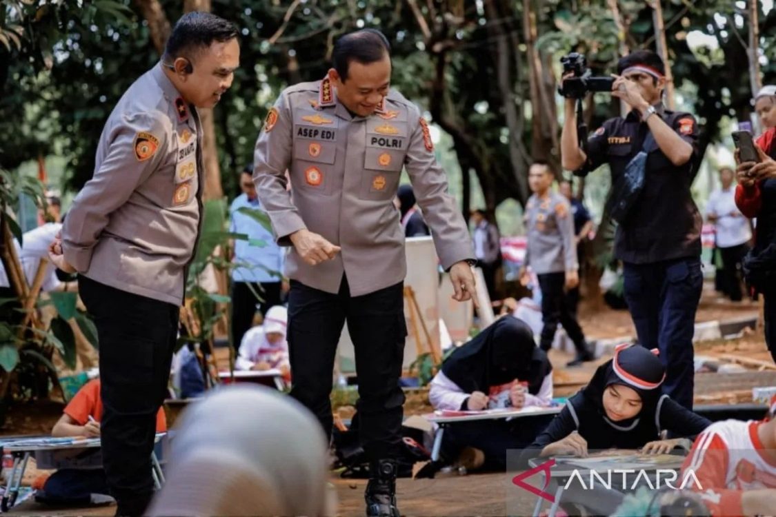 Polda Metro Gelar Festival UMKM dan Lomba Lukis Sambut HUT ke-81 RI