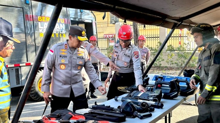 Polda NTT Gelar Apel Kesiapsiagaan Kebakaran Hutan dan Lahan 2026, Kapolda Tekankan Pencegahan dan Deteksi Dini