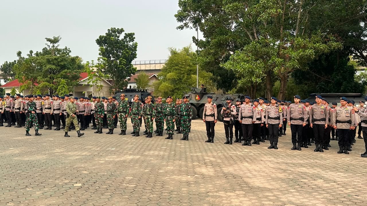 Polda Sumsel dan TNI Siapkan Pengamanan Kunjungan RI 1 serta Peninjauan Karhutla