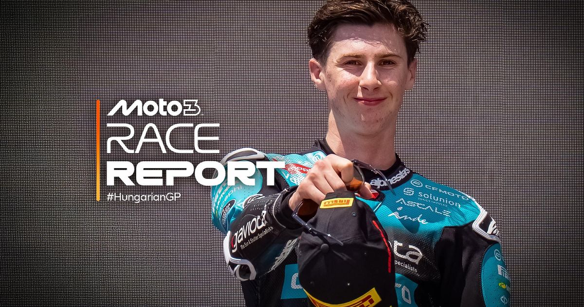 Quiles takes Balaton Park win in red-flagged Moto3 race