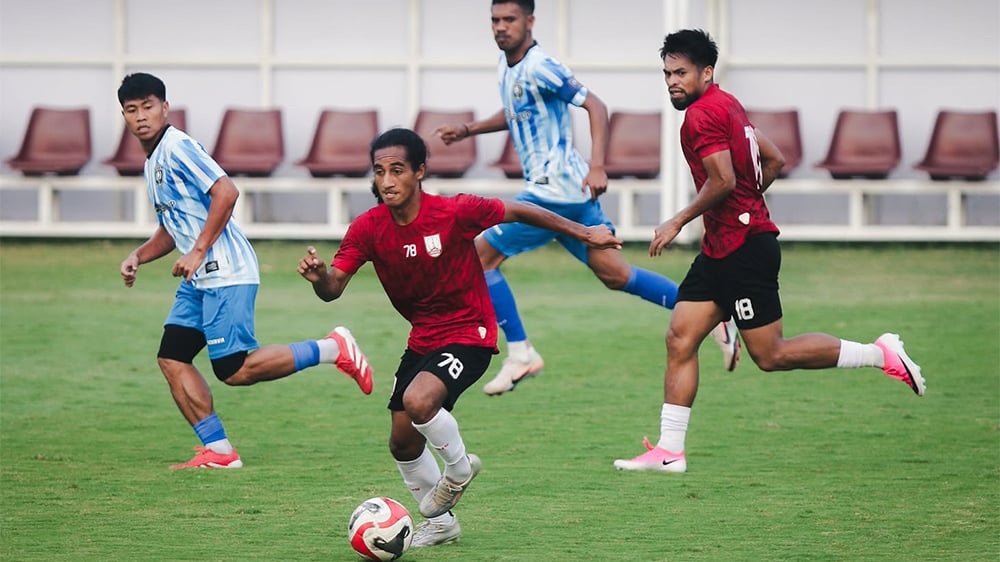 Ricky Nelson Lakukan Rotasi Pemain di Laga Uji Coba Kedua Persis