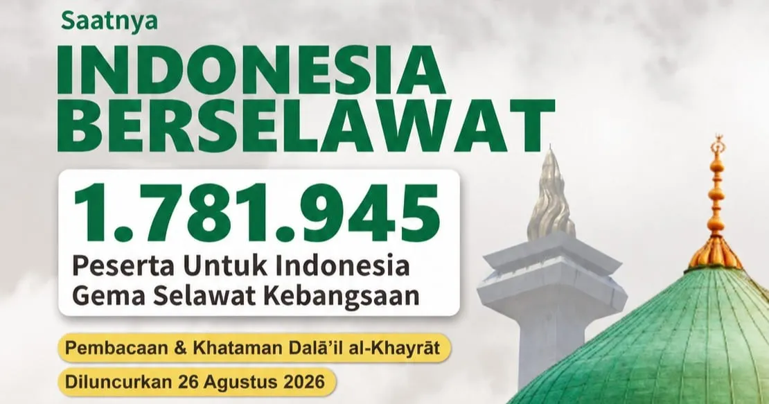 Sambut Maulid, Kemenag Ajak 1.781.945 Umat Berselawat Nabi