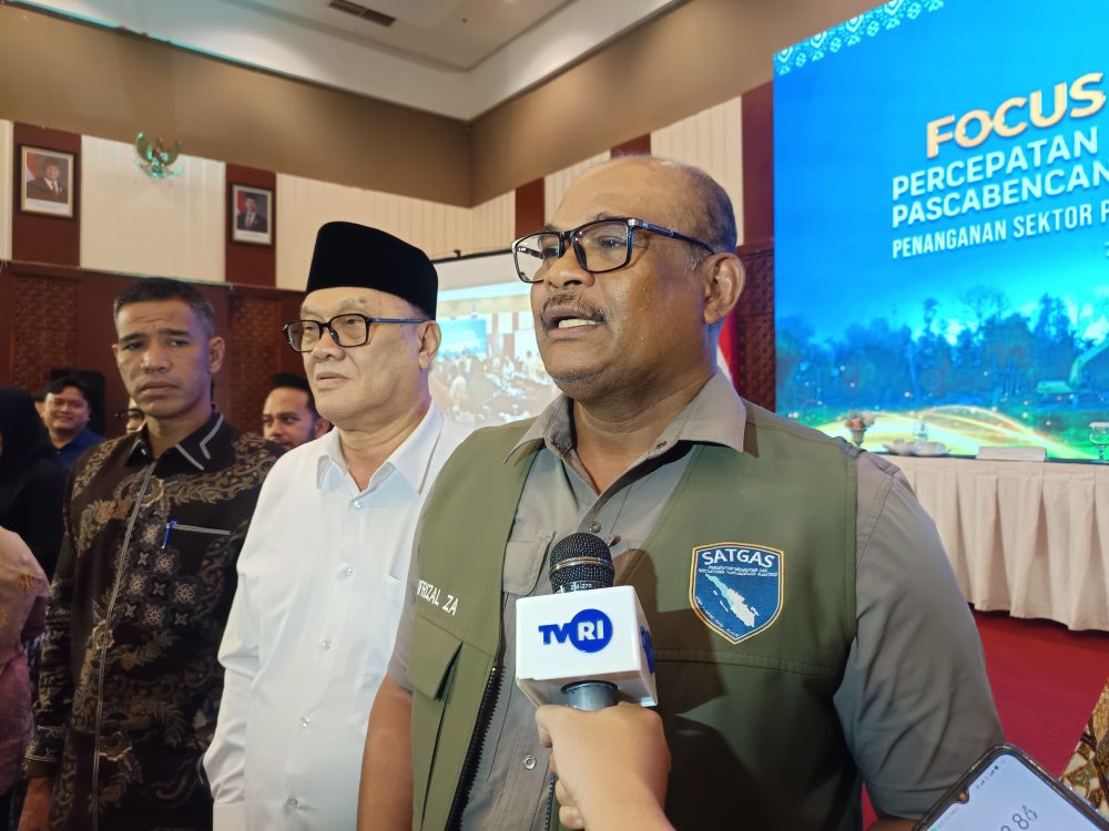 : Kepala Posko Wilayah Satuan Tugas Percepatan Pemulihan Pascabencana (PRR) Aceh, Safrizal Z.A