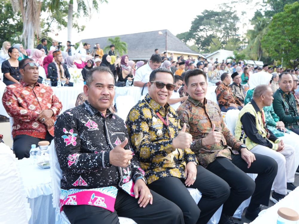 : Sekda Siak Mahadar, hadir pada Rapat Kerja Nasional (Rakernas) XII Jaringan Kota Pusaka Indonesia (JKPI) 2026 di Benteng Oranje, Ternate, Rabu (26/8/2026)/ (Doli MC Siak).