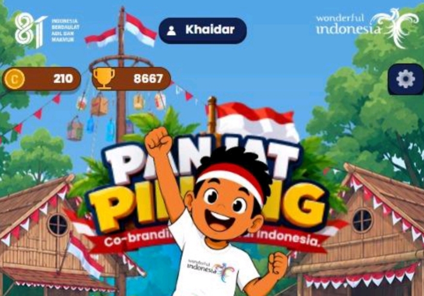 Siaran Pers: Kemenpar Ajak Masyarakat Rayakan Kemerdekaan Lewat Gamification Digital "Pesona Panjat Pinang"