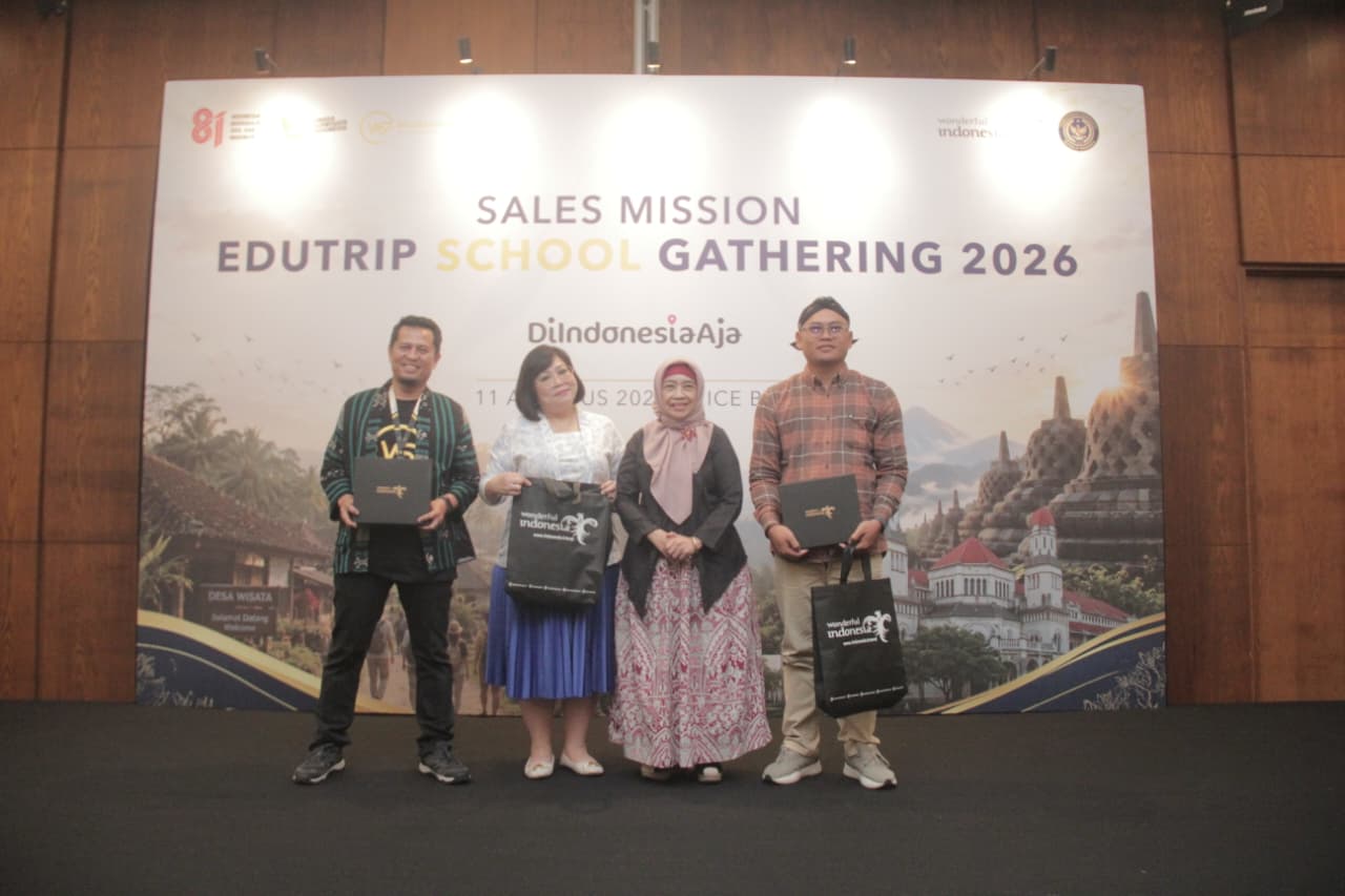 Siaran Pers: Perkuat Wisata Edukasi, Kemenpar Dukung “Sales Mission Edutrip School Gathering 2026”