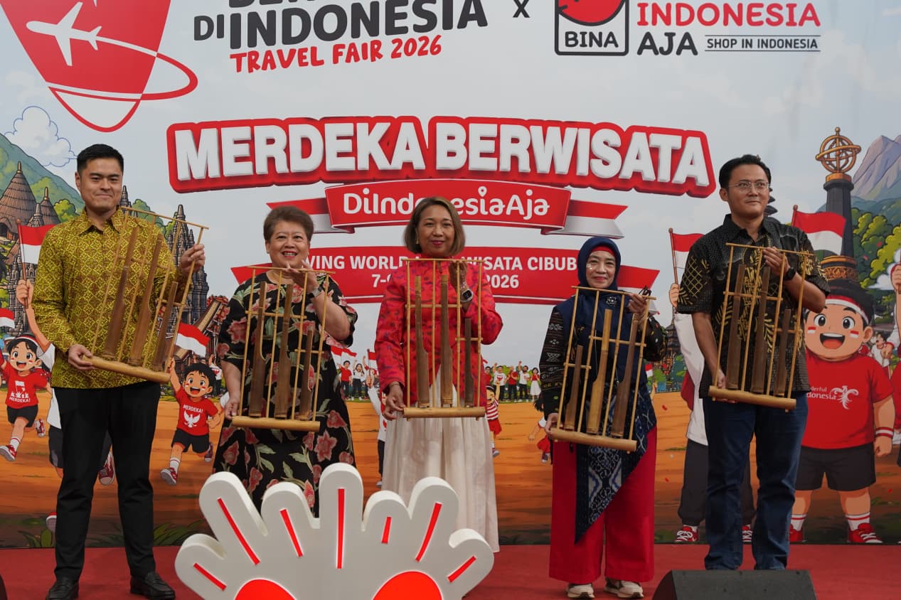 Siaran Pers: Semarakkan HUT RI, Kemenpar Dorong Pergerakan Wisnus lewat BBWI Travel Fair di Cibubur