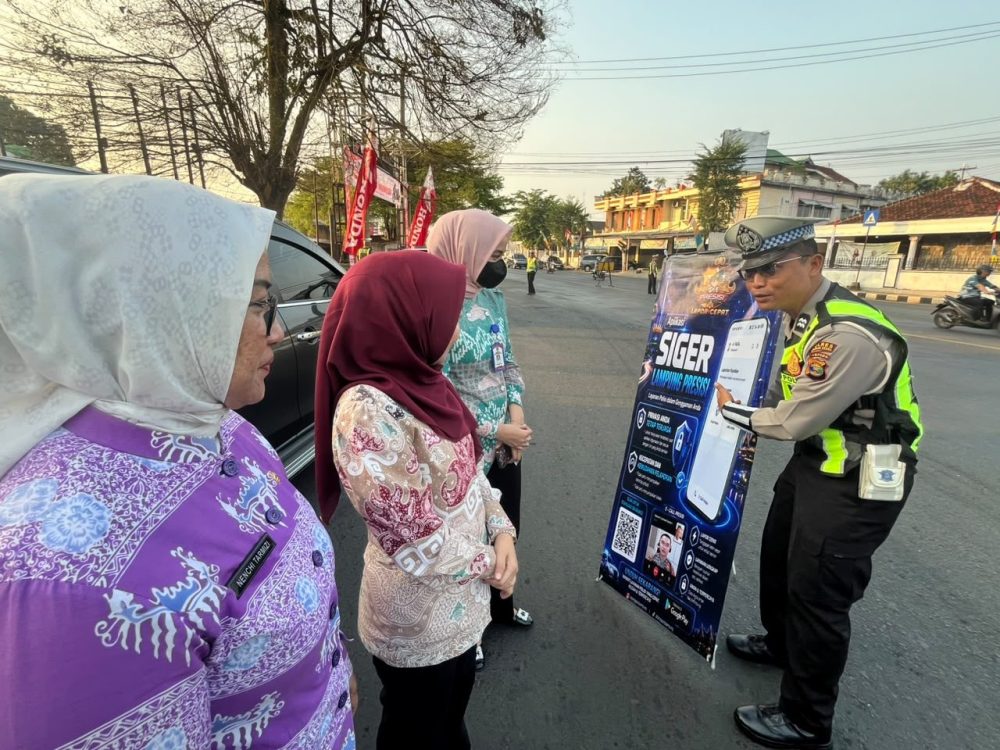 Tak Perlu Bingung, Satlantas Lampung Utara Kenalkan Aplikasi Digital Siger Presisi untuk Layanan Laporan