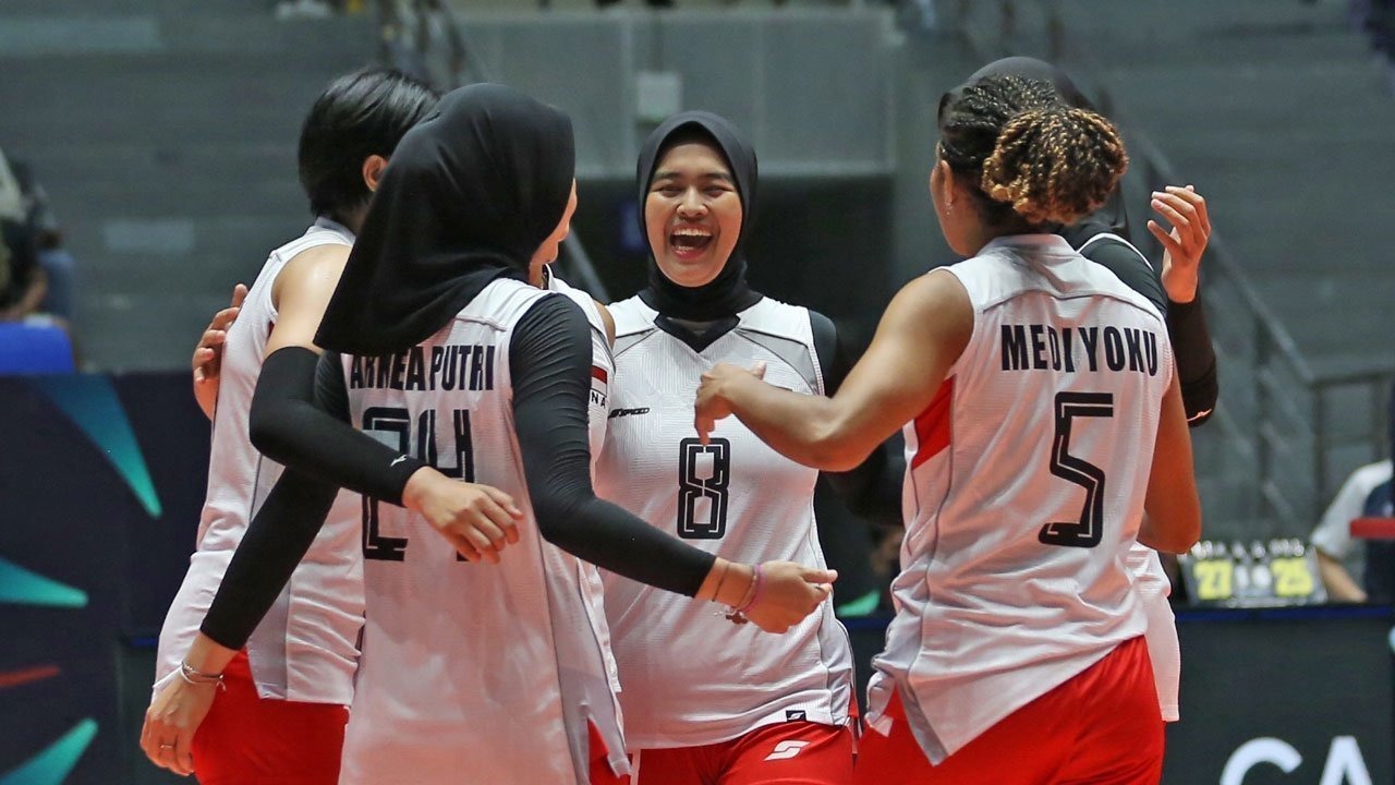 Timnas Voli Putri Indonesia Menang dari Filipina Putaran Pertama SEA V Cup 2026