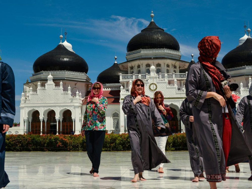 : ilustrasi wisatawan mancanegara (wisman) ke Aceh