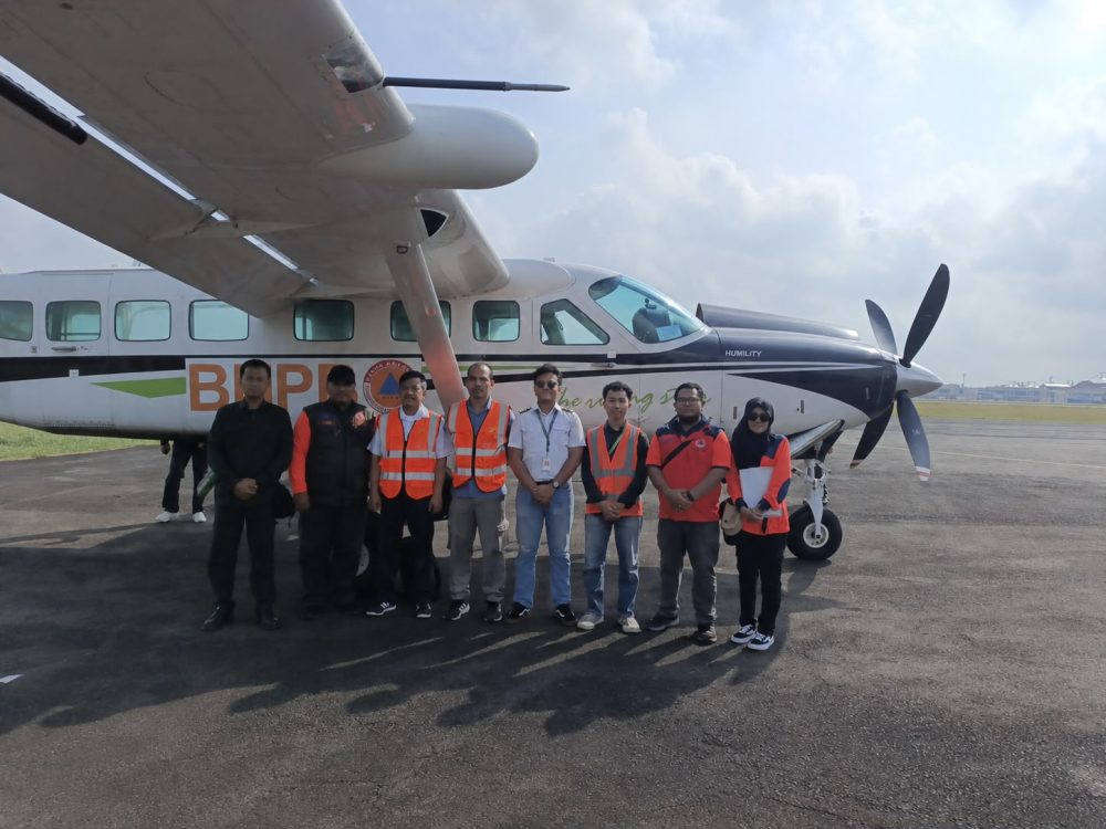 Titik Panas Meningkat, BNPB Kembali Gelar Operasi Modifikasi Cuaca Sumatera Selatan