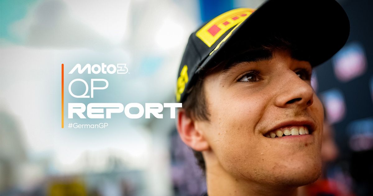 Uriarte heads Moto3 front row split by just 0.029