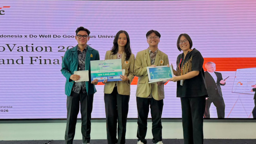 Usung Inovasi Tata Kelola Nikel Berkelanjutan, Tim UGM dan ITB Raih Juara 1 EcoVation