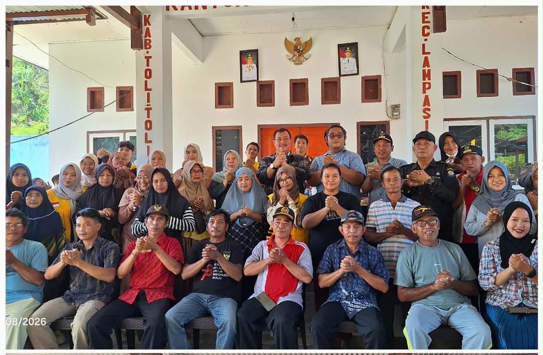 : Wakil Gubernur Sulawesi Tengah Reny bersama Bupati Tolitoli Amran melakukan kunjungan kerja ke daerah transmigrasi Kecamatan Lampasio, Kabupaten Tolitoli, Sabtu (8/8/2026)/ MC Tolitoli.
