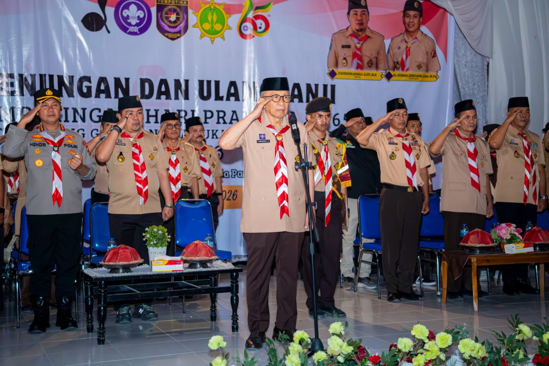 : Upacara Ulang Janji Gerakan Pramuka Kwartir Cabang (Kwarcab) Kabupaten Banggai