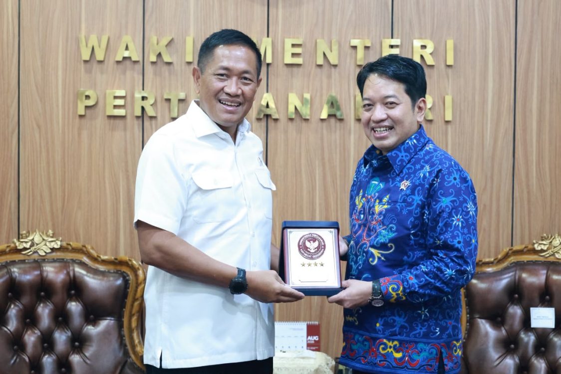 Wamenhan RI Terima Audiensi BPS Bahas Sensus Ekonomi dan Keamanan Data Nasional
