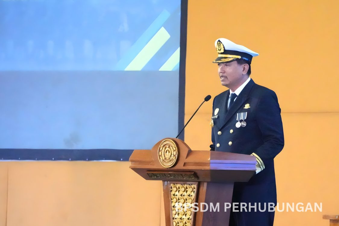 : Kepala Pusat Pengembangan SDM Perhubungan Laut Badan Pengembangan SDM Perhubungan (BPSDMP), Budi Rahardjo, mengatakan bahwa pembangunan sumber daya manusia pelayaran harus berjalan seiring dengan transformasi industri maritim yang semakin berorienta./Foto Humas Kementerian Perhubungan