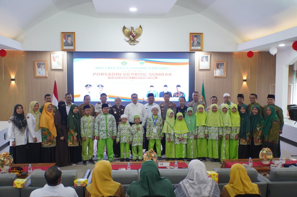 : 14 Santri Padang Panjang Ikuti Porsadin VII Tingkat Provinsi. (foto: MC Padang Panjang)