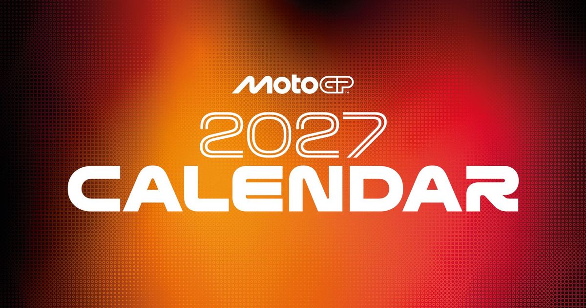 2027 MotoGP™ calendar revealed