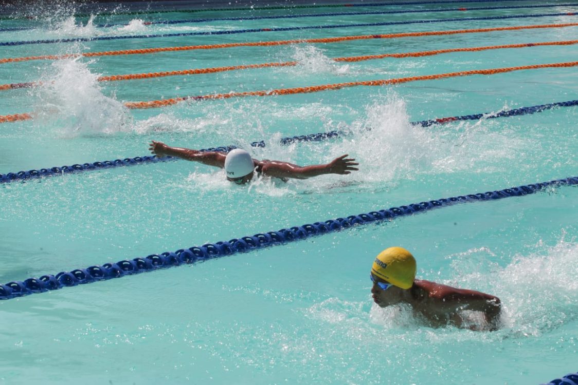 : Open Tournament Renang Piala Panglima TNI 2026 di Kolam Renang Jala Krida Tirta Akademi Angkatan Laut (AAL), Bumimoro, Surabaya, Minggu (6/9/2026). - Foto: Mc.Jatim