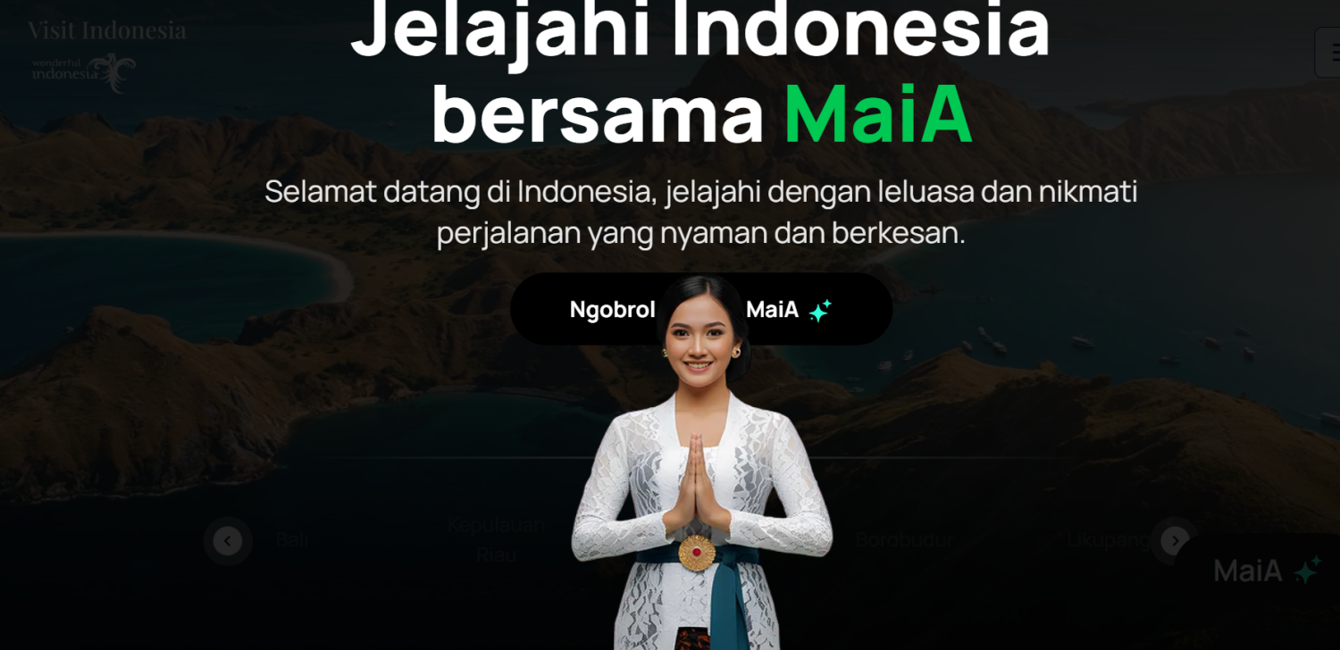 5 Cara Memanfaatkan MaiA, AI yang Didesain untuk Merencanakan Liburan di Indonesia