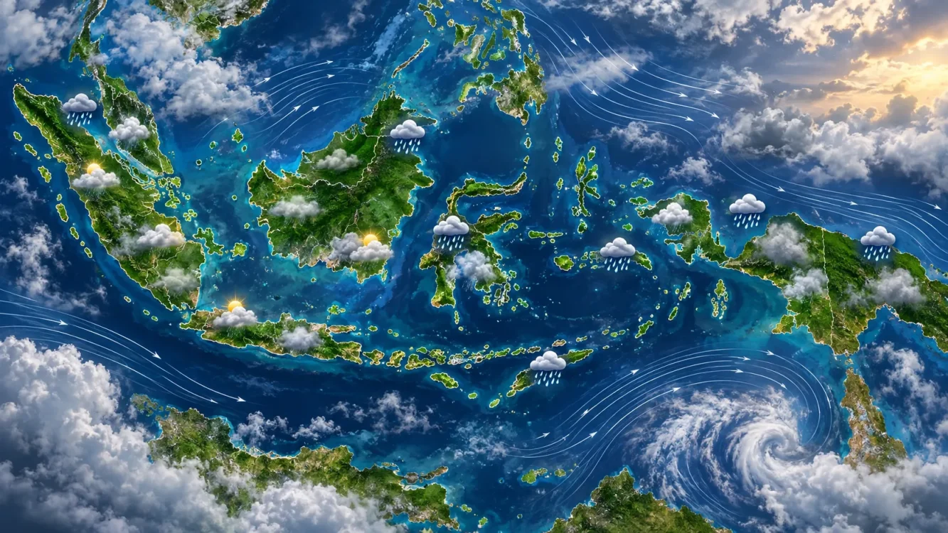 8 Kota Berpotensi Hujan Besok 6 September 2026, dari Medan hingga Jayapura