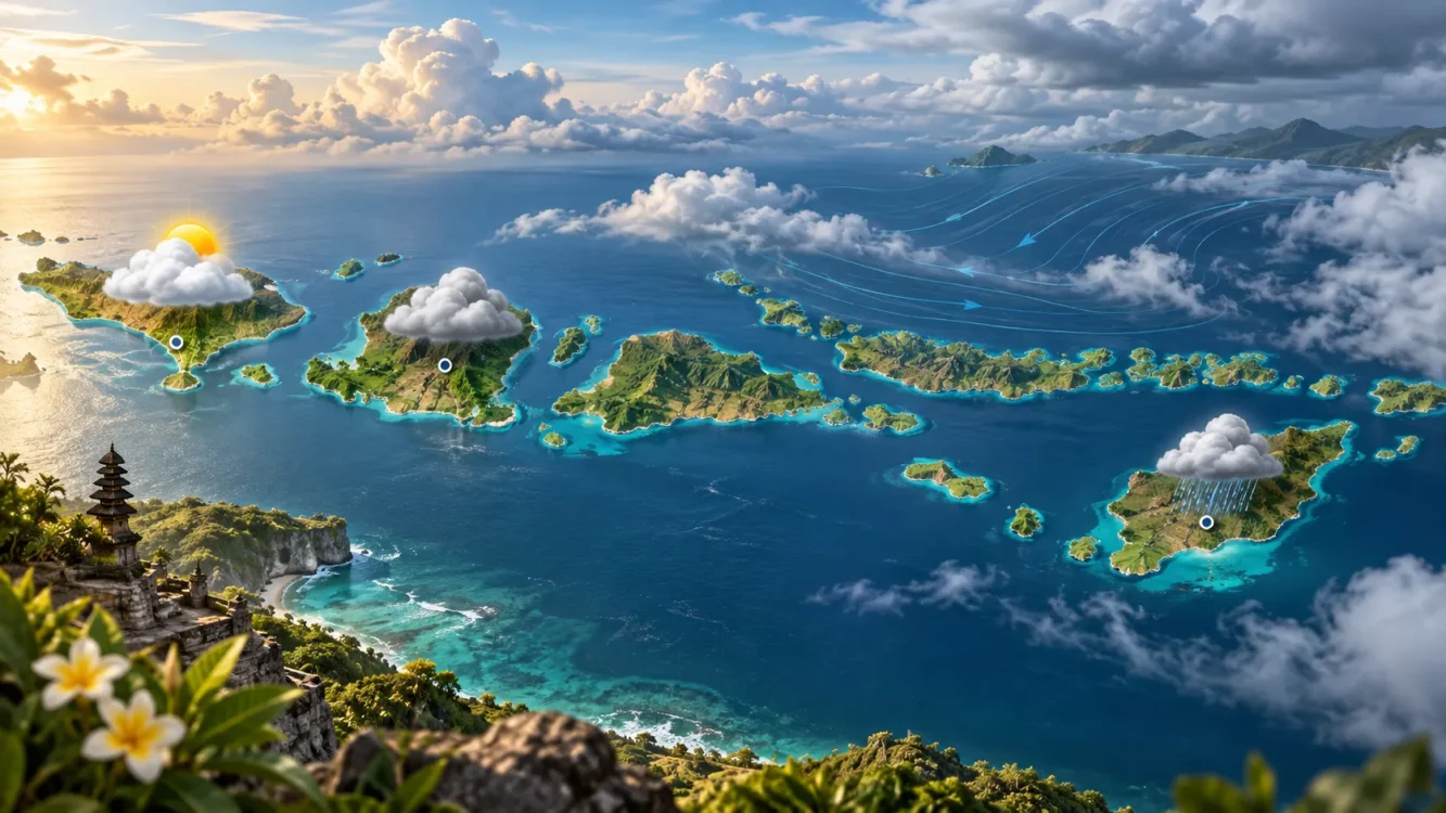 Cuaca Besok Bali, NTB dan NTT Kupang Hujan Ringan, Denpasar-Mataram Berawan