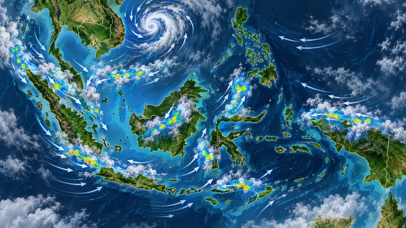 Cuaca Besok Dipengaruhi Sirkulasi Siklonik, Ini Wilayah yang Berpotensi Hujan
