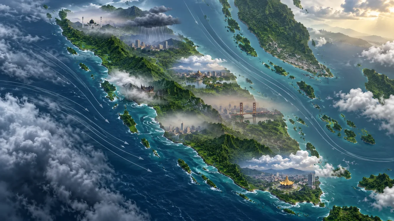 Cuaca Besok Sumatera 6 September 2026 Medan Hujan, Padang Berkabut, Sejumlah Kota Udara Kabur
