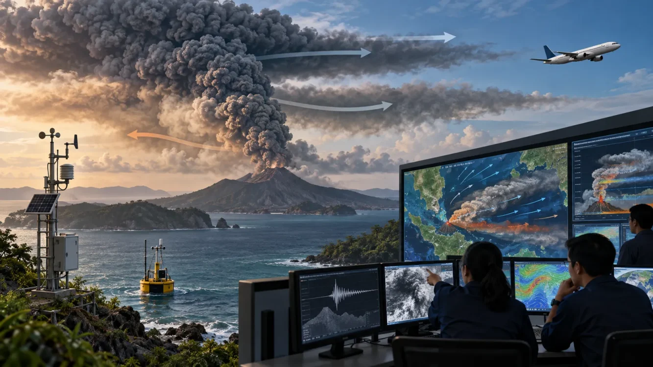Cuaca Hari Ini Tanpa Hujan, BNPB Siapkan Modifikasi Cuaca untuk Luruhkan Abu Krakatau